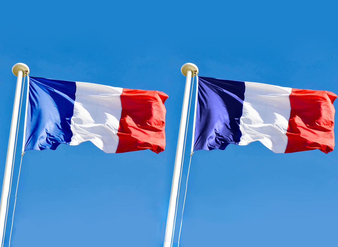 Changement de couleur du drapeau français, ce qu'en pensent les