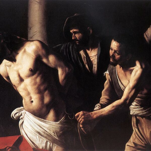 Le Caravage - La flagellation du Christ - 1607